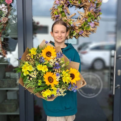 Květiny za vysvědčení