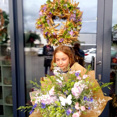 Květiny za vysvědčení